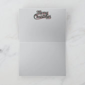 Siamese Christmas Cookie Card カード (内部)