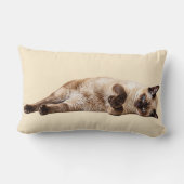 Siamese Cozy Cat ランバークッション (裏面)