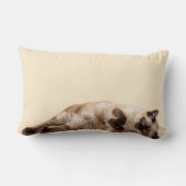 Siamese Cozy Cat ランバークッション (裏面)