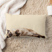 Siamese Cozy Cat ランバークッション (ブランケット)