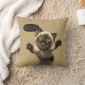 (Siamese) "Hold Me" Emotional Support クッション (ブランケット)