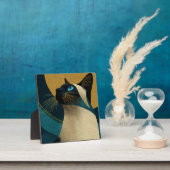 Siamese Mosaic Portrait フォトプラーク (インサイチュ)