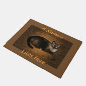 Siamese Pet 18" x 24インチドアマット ドアマット (アングル)