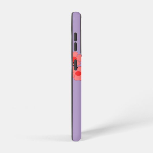 Siamese Serenity Cat – Purple Galaxy Case Samsung Galaxyケース (右側面)