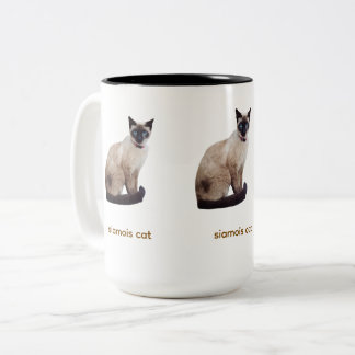 siamois cat mug ツートーンマグカップ