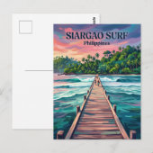 Siargao Island Philippines ポストカード (正面/裏面)