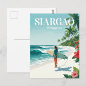 Siargao Philippines ポストカード (正面/裏面)