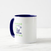 Siargao Philippines Surfing Coffee Mug マグカップ (正面左)