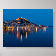 Sibenik at blue hour