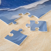 Siberian Cat Christmas Boat Holiday ジグソーパズル (側面)