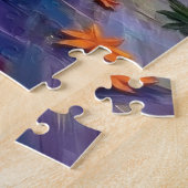 Siberian Cats Trick-or-Treating Halloween Costumes ジグソーパズル (側面)