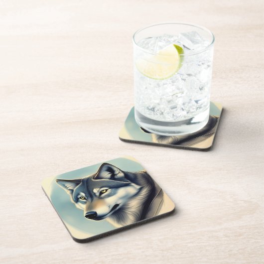 Siberian Husky コースター (右側)