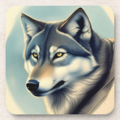 Siberian Husky コースター (正面)