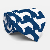 Siberian Husky シベリアン・ハスキー ネクタイ (ロール)