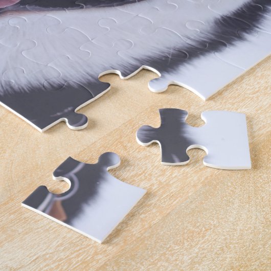 Siberian Husky ジグソーパズル (側面)