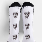 SIBERIAN HUSKY ソックス (上部)
