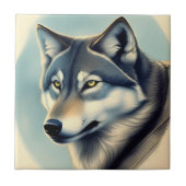 Siberian Husky タイル (正面)