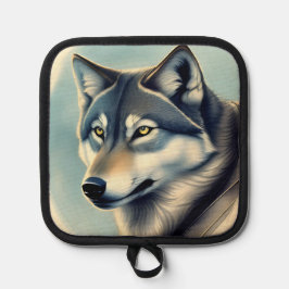 Siberian Husky 鍋敷き