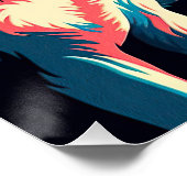 Siberian Husky Dog 003 - Bruno Pokopen ポスター (コーナー)