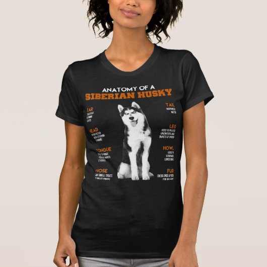 Siberian Husky Dogs| Funny Gift Tシャツ (正面)