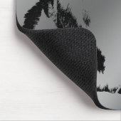 Siberian Husky Mousepad Gifts Malamute Sled Dogs マウスパッド (コーナー)