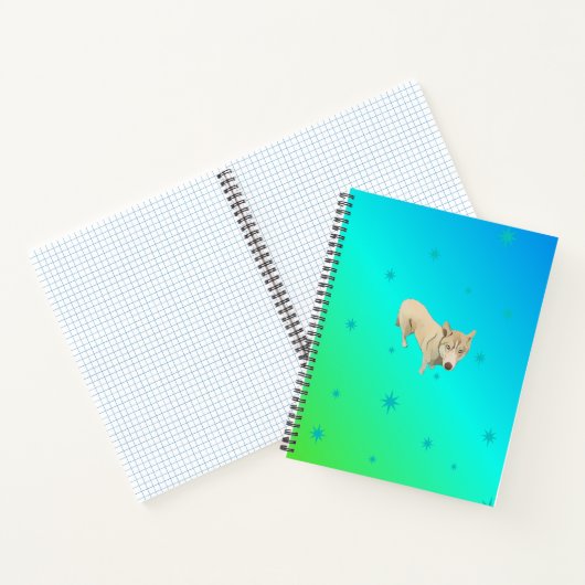 Siberian Husky Notebook ノートブック (内部)