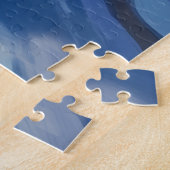 Siberian Husky Soviet Style Christmas Log Pull Hat ジグソーパズル (側面)