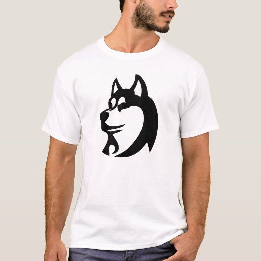 Siberian Husky Tシャツ (正面)