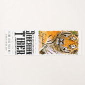 Siberian Tiger ヨガマット (正面(横))
