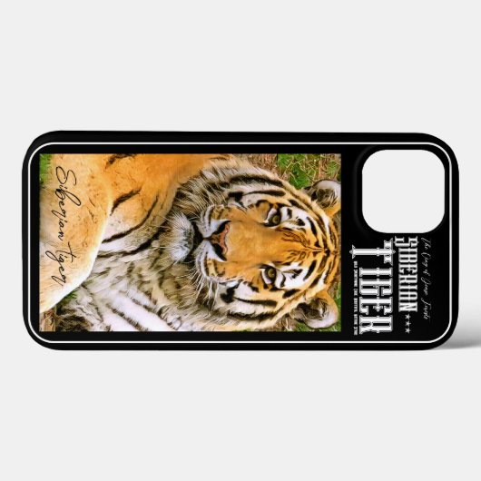 Siberian Tiger Case-Mate Case-Mate iPhoneケース (裏面 (横))