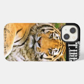 Siberian Tiger Case-Mate iPhoneケース (裏面横)
