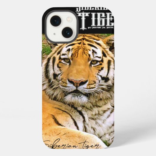 Siberian Tiger Case-Mate iPhoneケース (裏面)