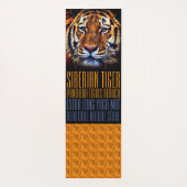 Siberian Tiger [Extra Long Yoga Mat] ヨガマット (裏面)