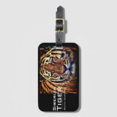 Siberian Tiger:Luggage Tag ラゲッジタグ (正面縦)