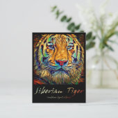 Siberian Tiger [Postcard] ポストカード (スタンド正面)