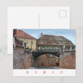 Sibiu Bridge of Liesビューポストカード ポストカード (正面/裏面)