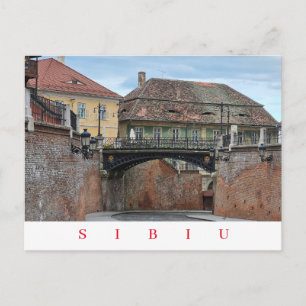 Sibiu Bridge of Liesビューポストカード ポストカード