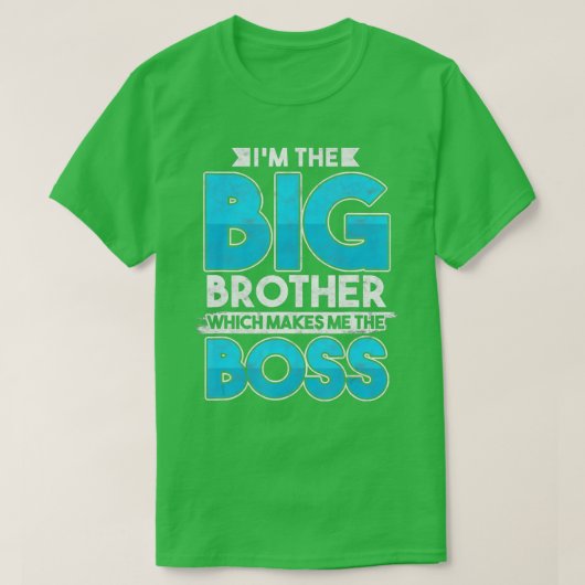 Siblings Day Sister Brother Im The Big Brother The Tシャツ (デザイン正面)
