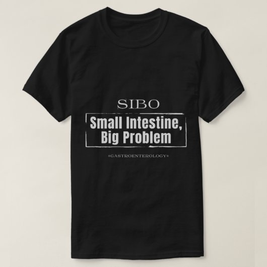Sibo小腸大問題 Tシャツ (デザイン正面)