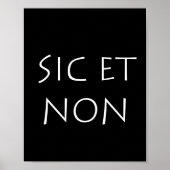 sicとnon ポスター (正面)