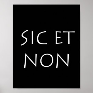 sicとnon ポスター