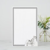 Sic Incipit Pestisの文房具 便箋 (スタンド正面)