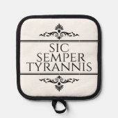 Sic Semper Fidelis 鍋敷き (正面)