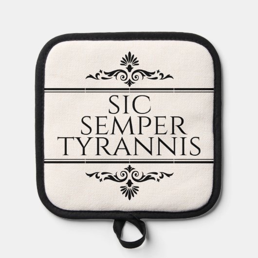 Sic Semper Fidelis 鍋敷き (正面)