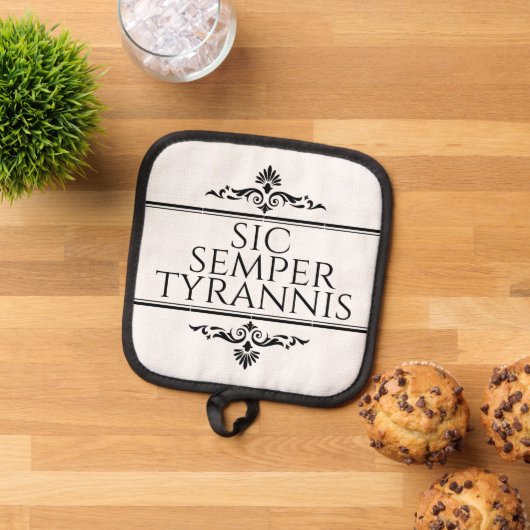 Sic Semper Fidelis 鍋敷き (トップダウン)