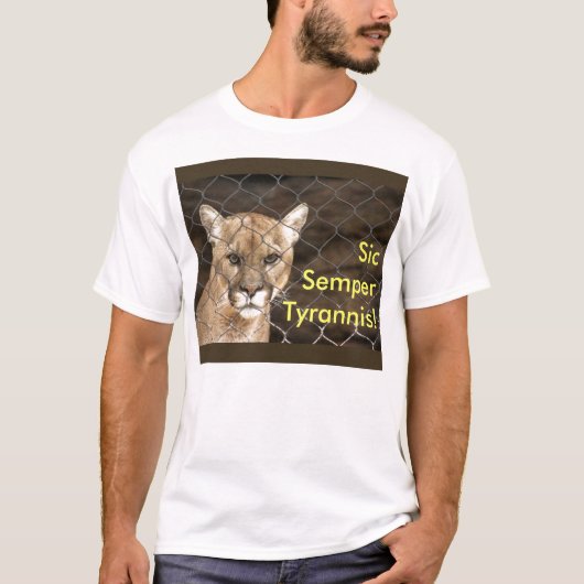 Sic Semper Tyrannis! Tシャツ (正面)