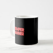 Sic Semper Tyratronisしたがって、常にトランプRの独裁者に コーヒーマグカップ (正面左)