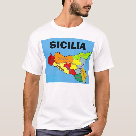 Sicilia、シシリー Tシャツ (正面)