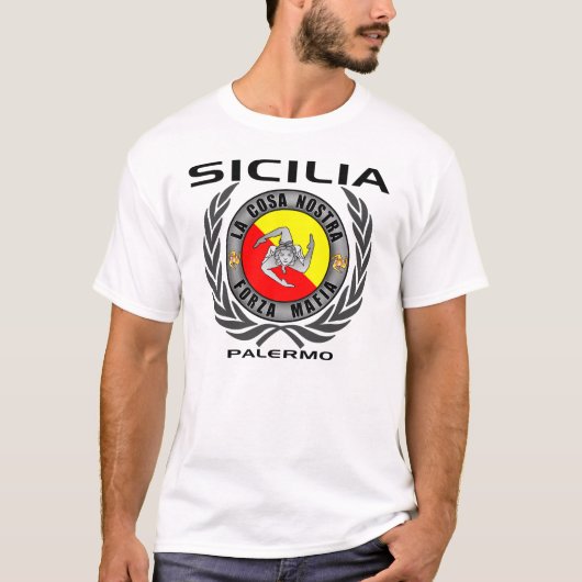 SICILIA (パレルモ) - Tシャツ (正面)