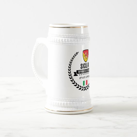 Sicilia ビールジョッキ (正面左)